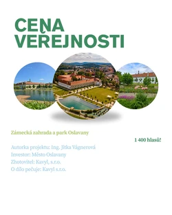 Oslavany - cena veřejnosti