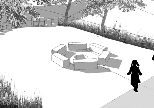 skica 2 síny S LOUKOU